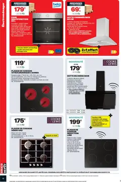 Brico Dépôt - Prévisualisation de Brico Dépôt catalogue valide à partir de 02.01.2026 | Page: 16 | Produits: Filtre, Four, Plaque de cuisson, Porte