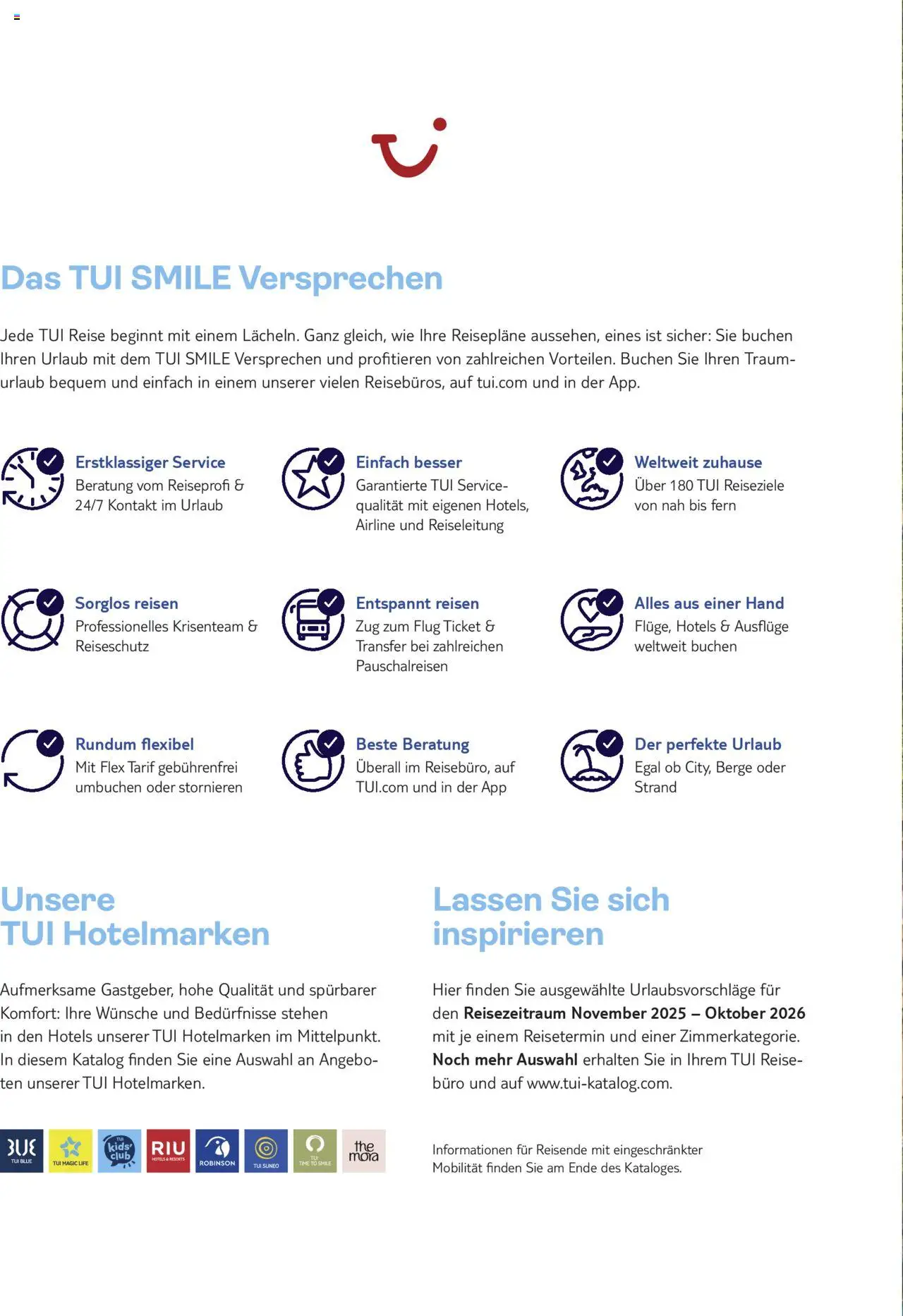 TUI Prospekt  Asien, Afrika, Orient & Indischer Ozean 2025/26 	 | 01.11.2025 | Wie erhält man einen begrenzten Rabatt? | Deutschland