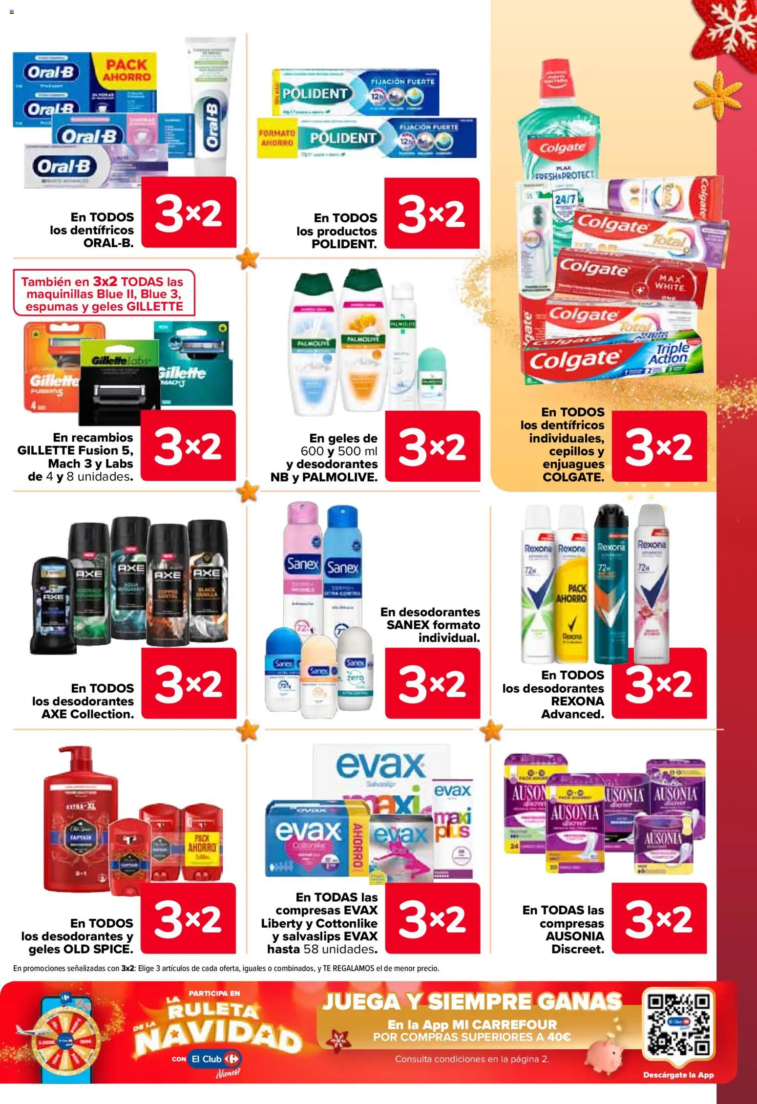 Carrefour folleto │ válido desde el 25.11.2025 | Página: 61 | Productos: Salvaslips, Té, Juega, Γλυφιτζούρι