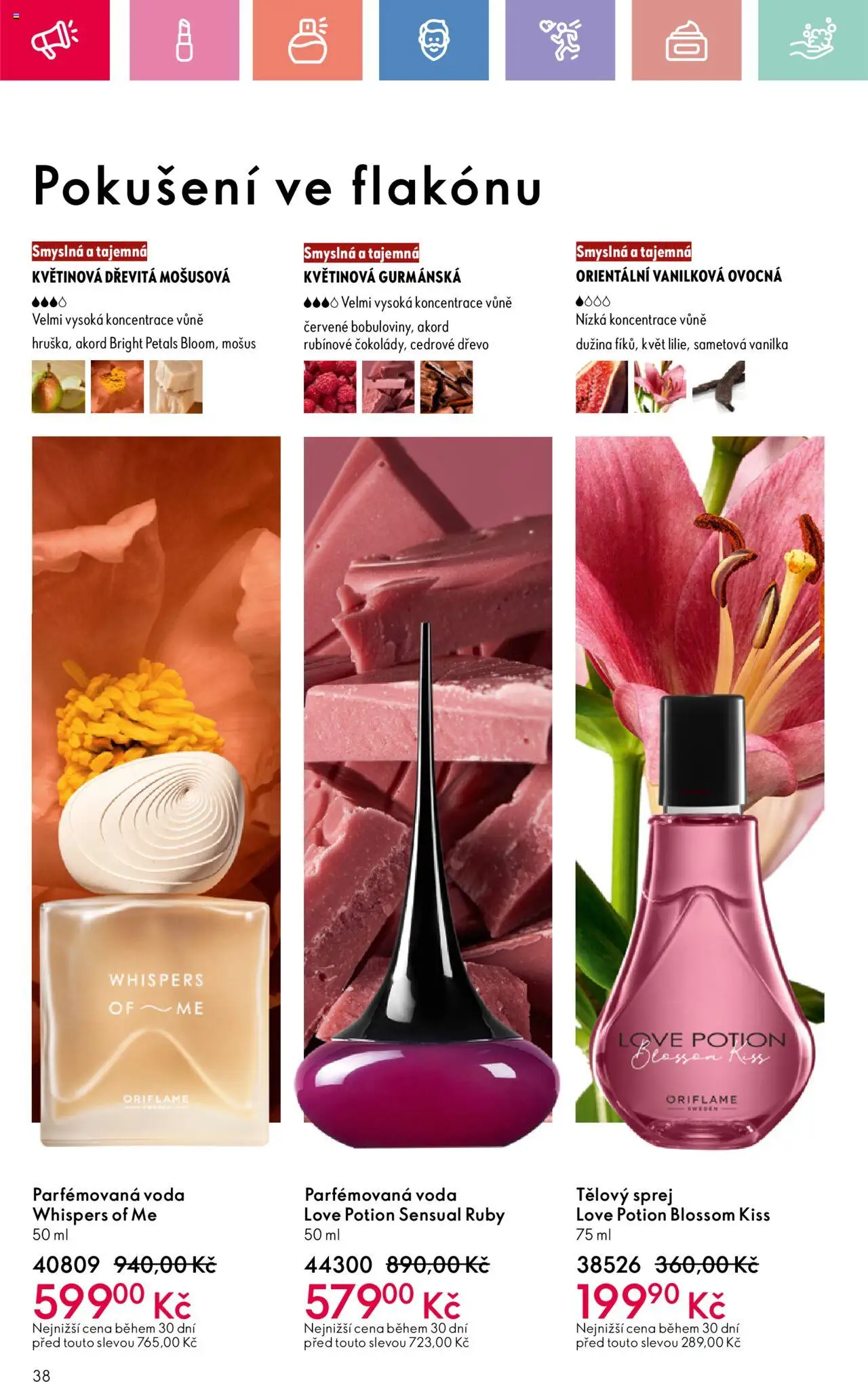 Oriflame katalog č.12/2025 od 17.08.2025 | Strana: 38 | Produkty: Voda