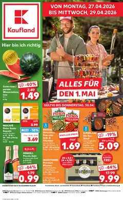 Kaufland DE - DE Folder Hannover - Voorbeeld van een folder van Kaufland DE, geldig van 27.04.2026