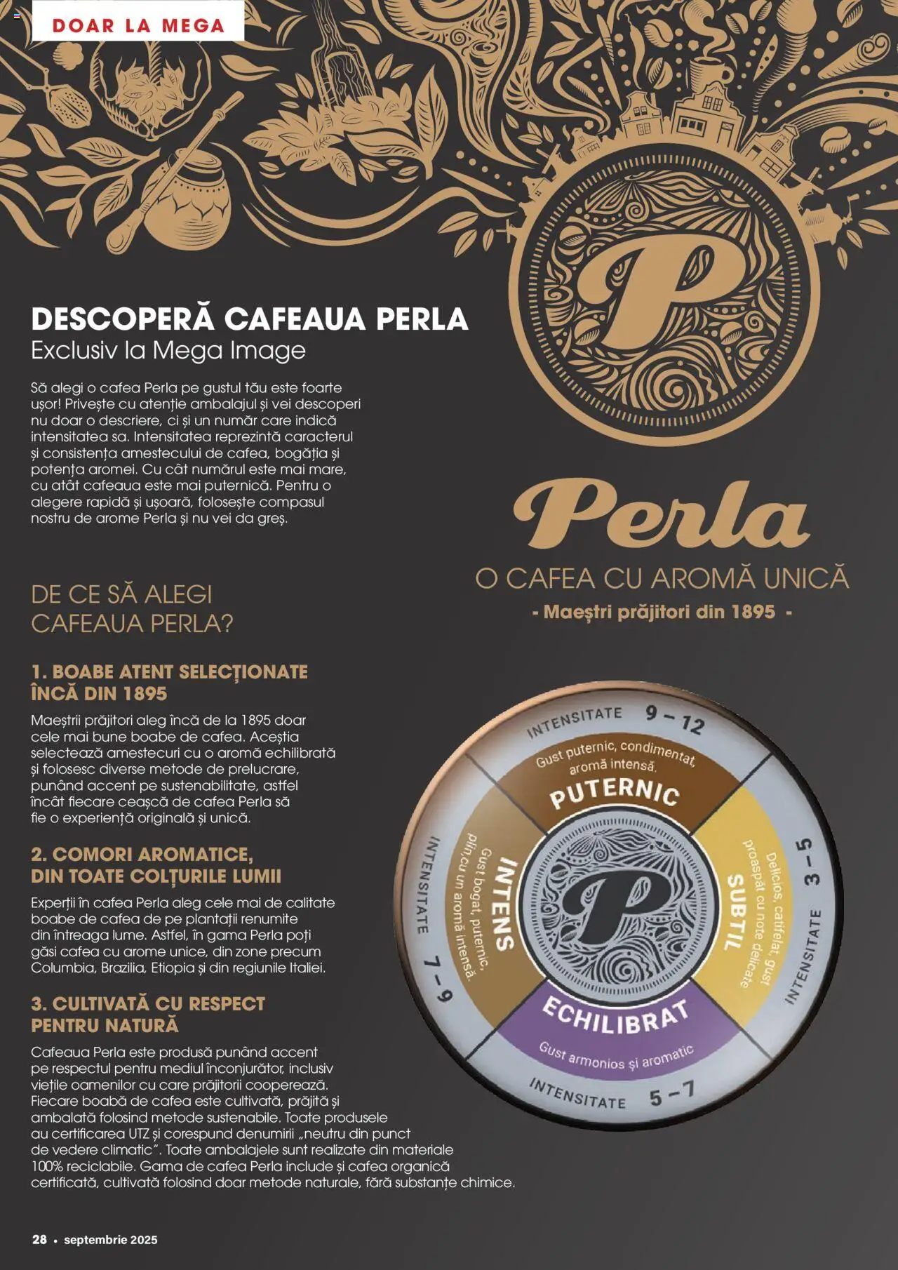Mega Image catalog - Septembrie – valabil de la 28.08.2025 | Pagină: 28 | Produse: Cafea