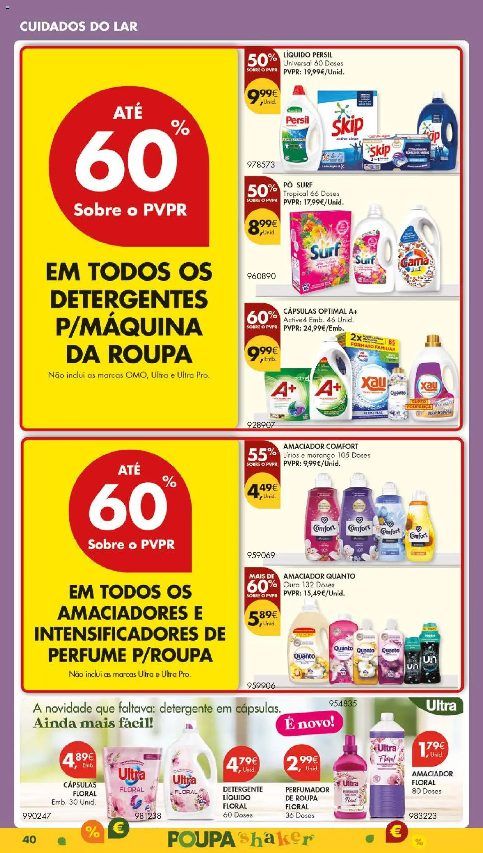 Pingo Doce folheto │ válido de 28.10.2025 | Página: 46 | Produtos: Perfume, Pó, Detergente, Persil