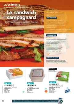 METRO - Prévisualisation de METRO - Restauration rapide valide à partir de 14.04.2026 | Page: 52 | Produits: Soupe, Sandwich, Toaster, Mayonnaise