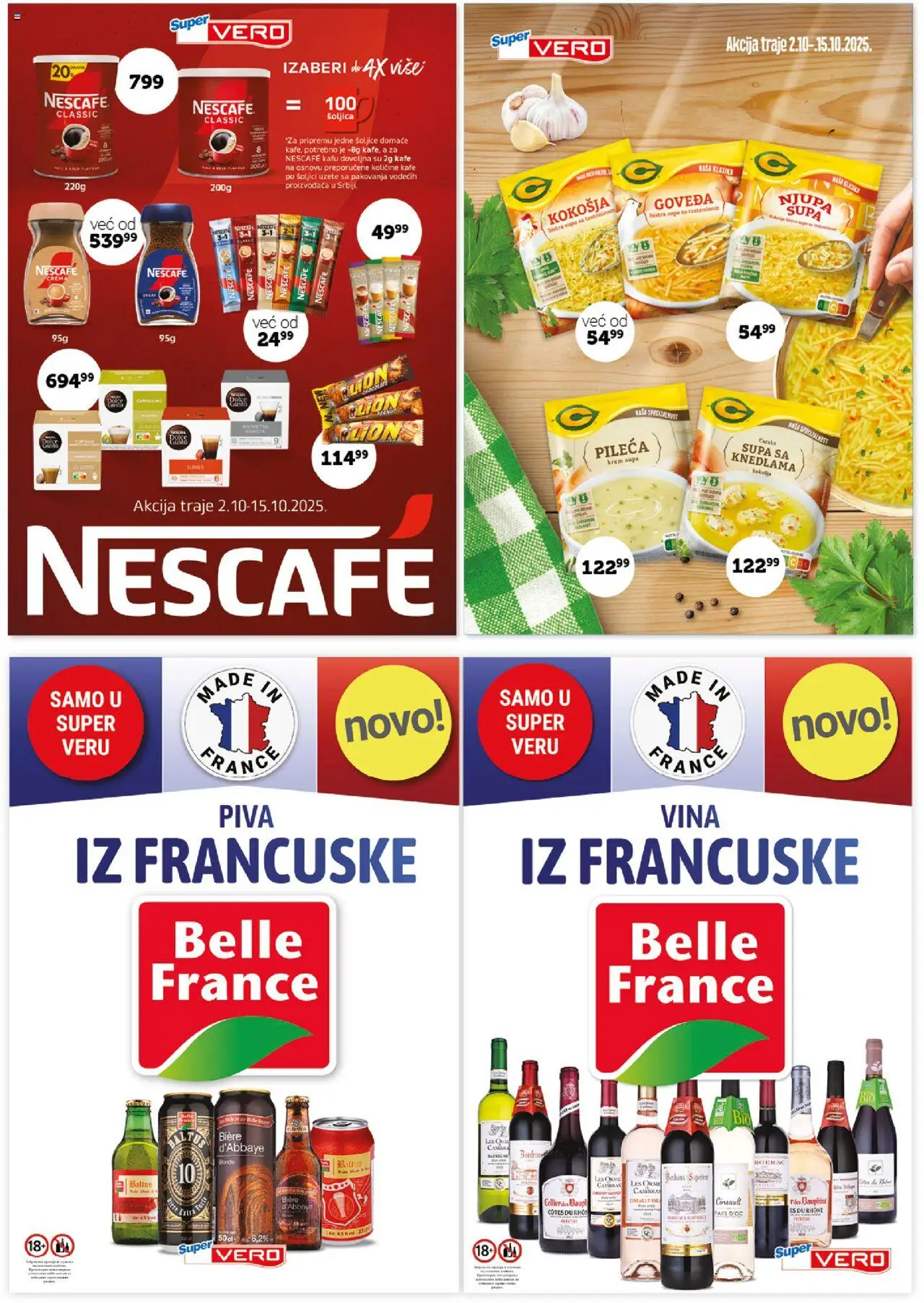 SuperVERO katalog - važi od 02.10.2025 | Strana: 15 | Proizvode: Nescafé