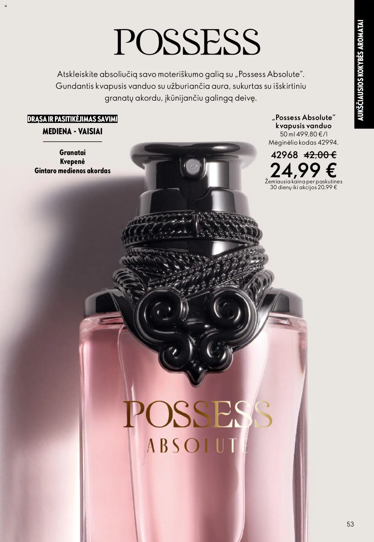 Oriflame akcijos nuo 19.11.2025 | Puslapis: 53 | Prekių: Kvapusis vanduo