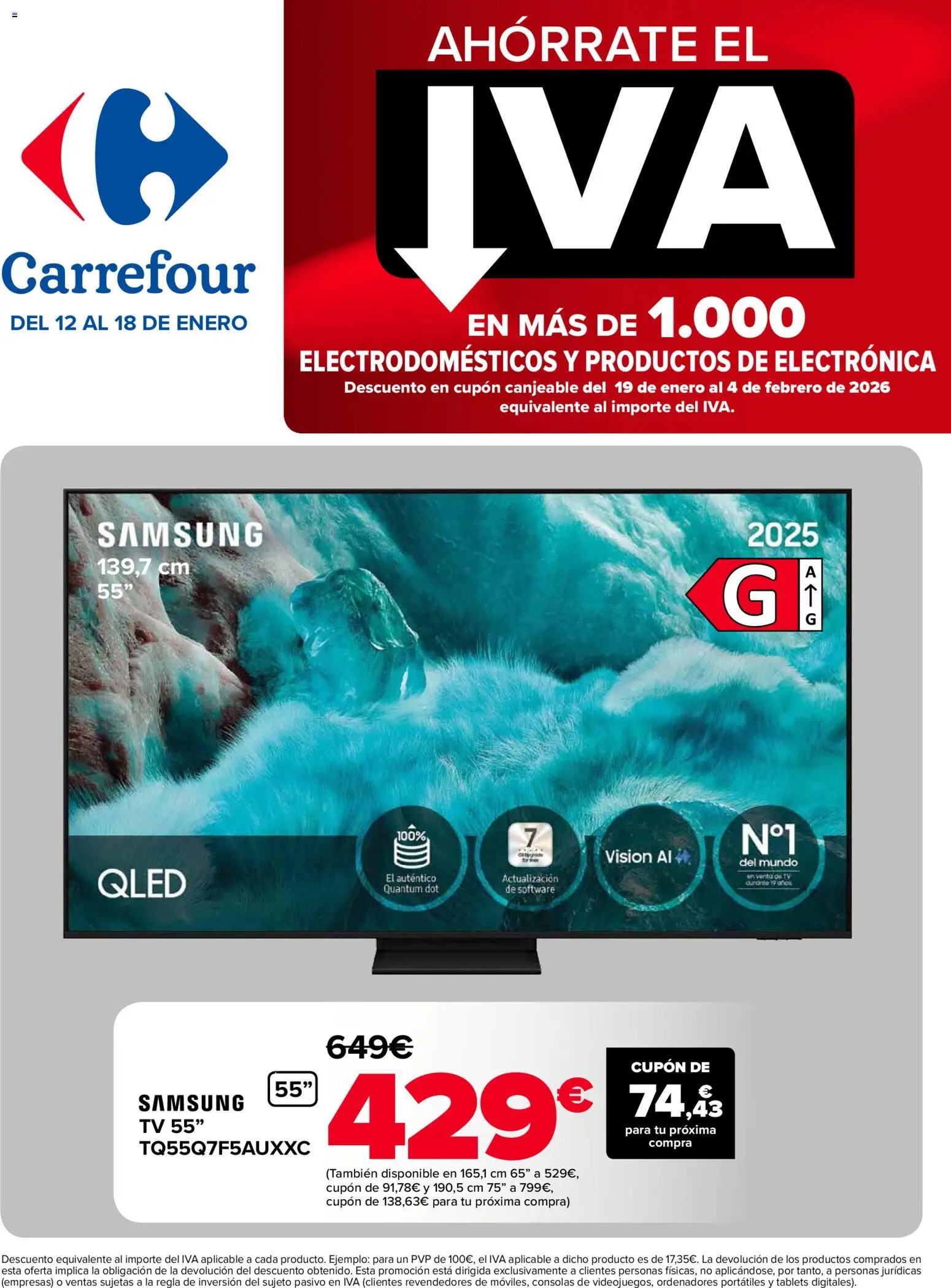Carrefour folleto │ válido desde el 12.01.2026 | Página: 1