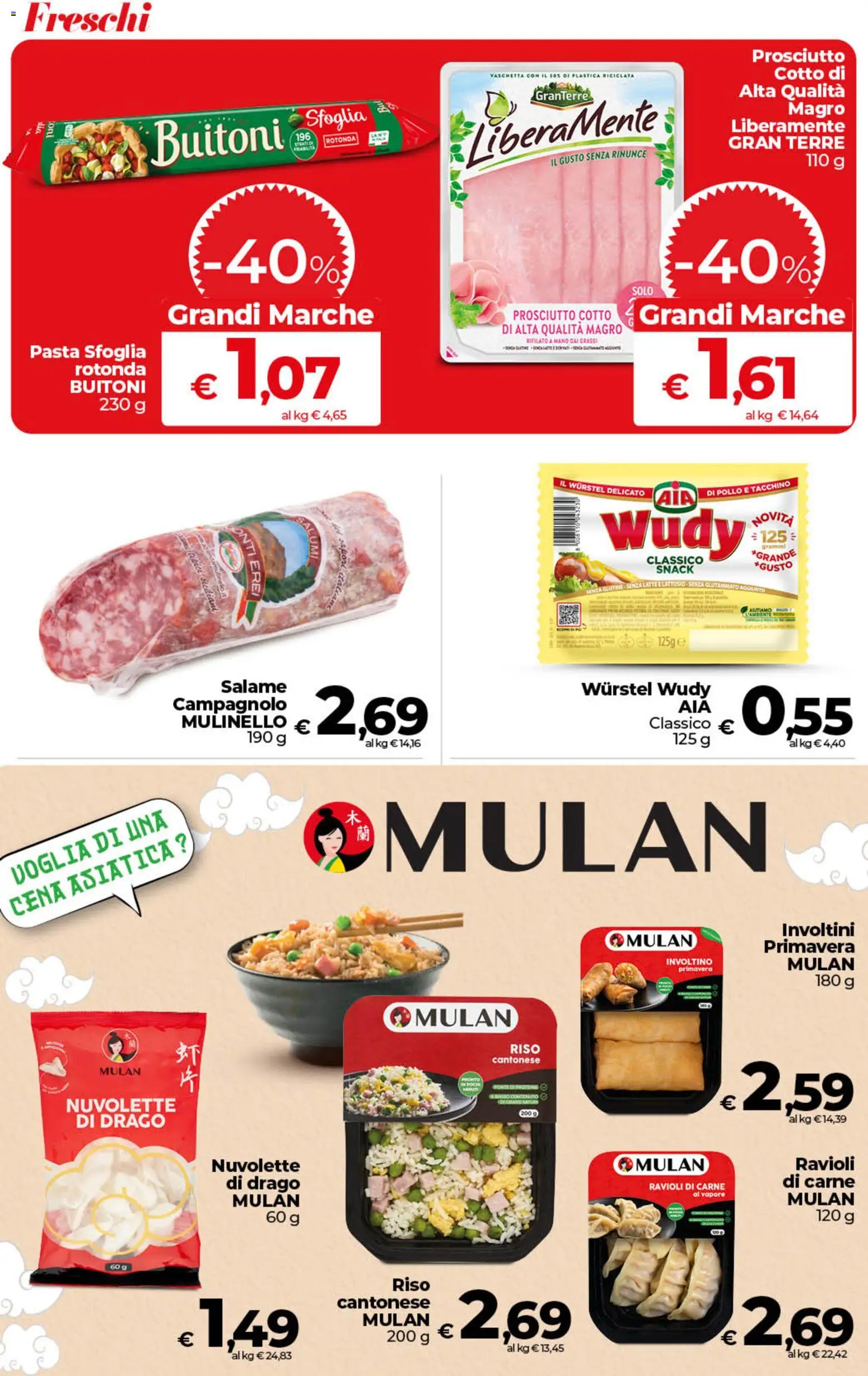 Volantino COOP del 13.02.2026 | Pagina: 19 | Prodotti: Pollo, Riso, Tacchino, Ravioli