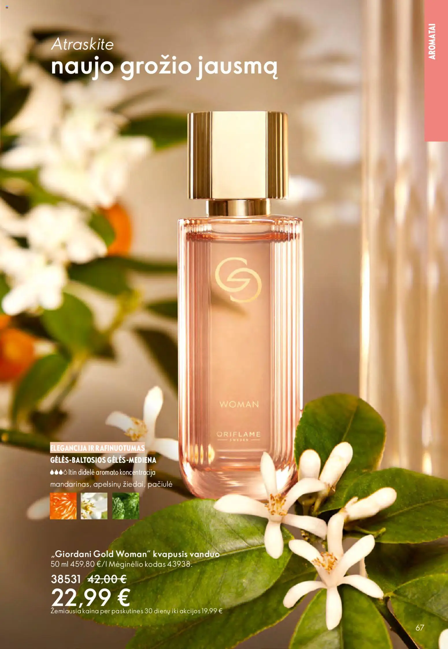 Oriflame akcijos nuo 01.04.2026 | Puslapis: 67 | Prekių: Kvapusis vanduo