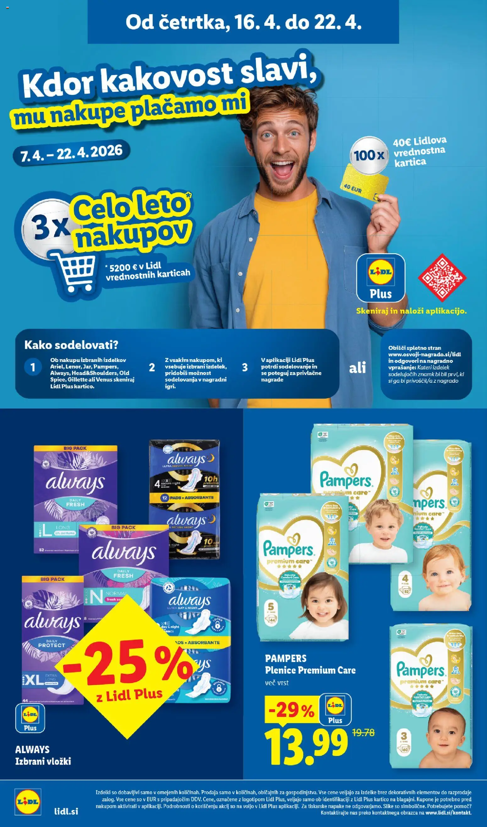 Novi Lidl katalog ponudbe – veljaven od 16.04.2026 | Stran: 22