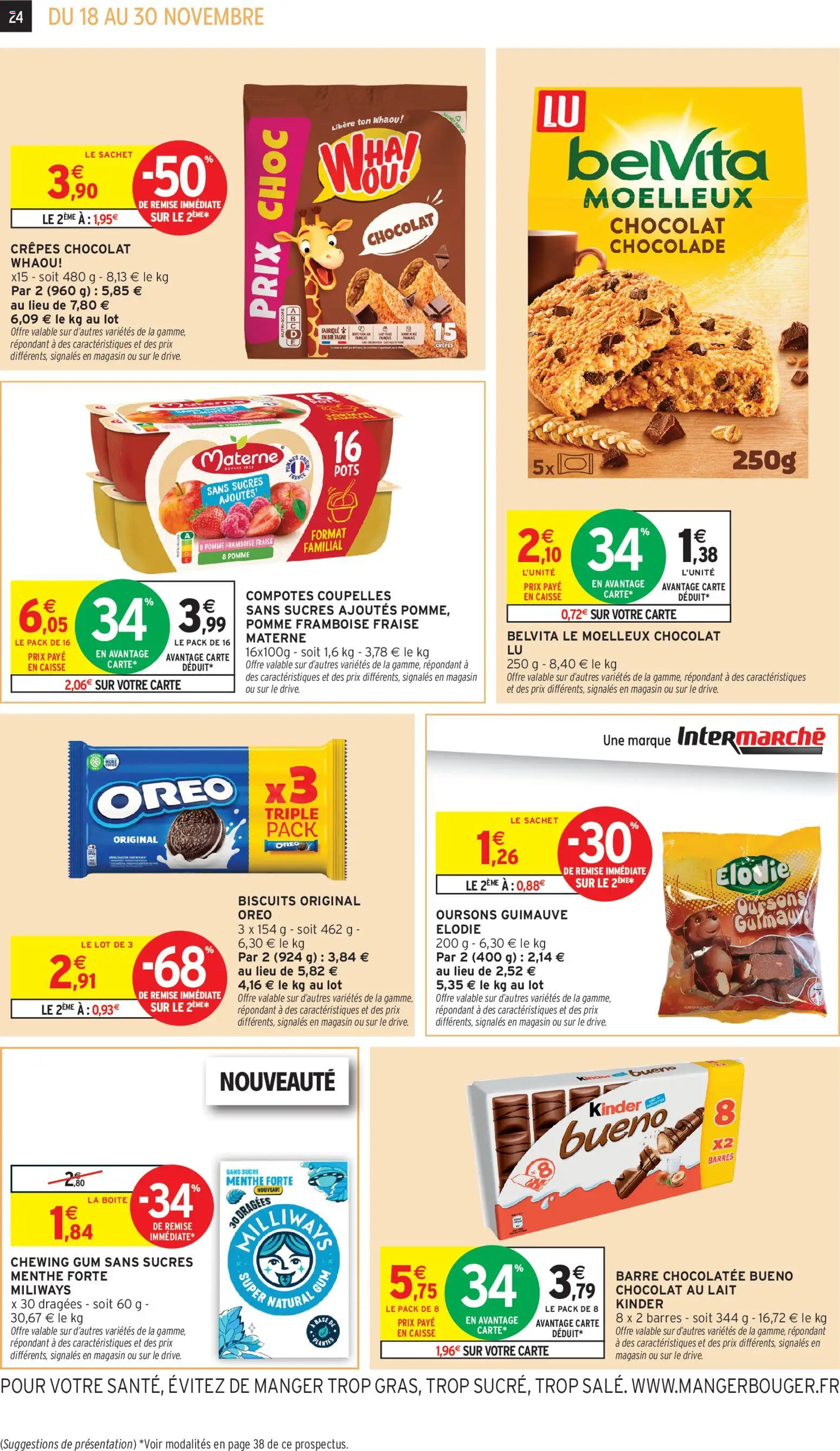 {H1} | Page: 24 | Produits: Menthe, Pomme, Dragées, Biscuits