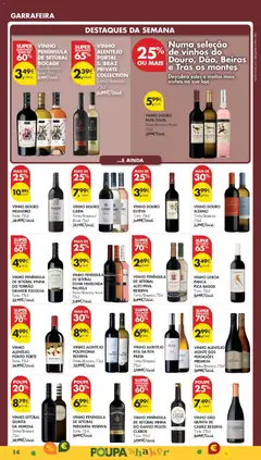 Pré-visualização VINHO PENÍNSULA DE SETÚBAL ALTO PINA RESERVA, Tinto/Branco 75cl válido de 10.03.2026 | Página: 14