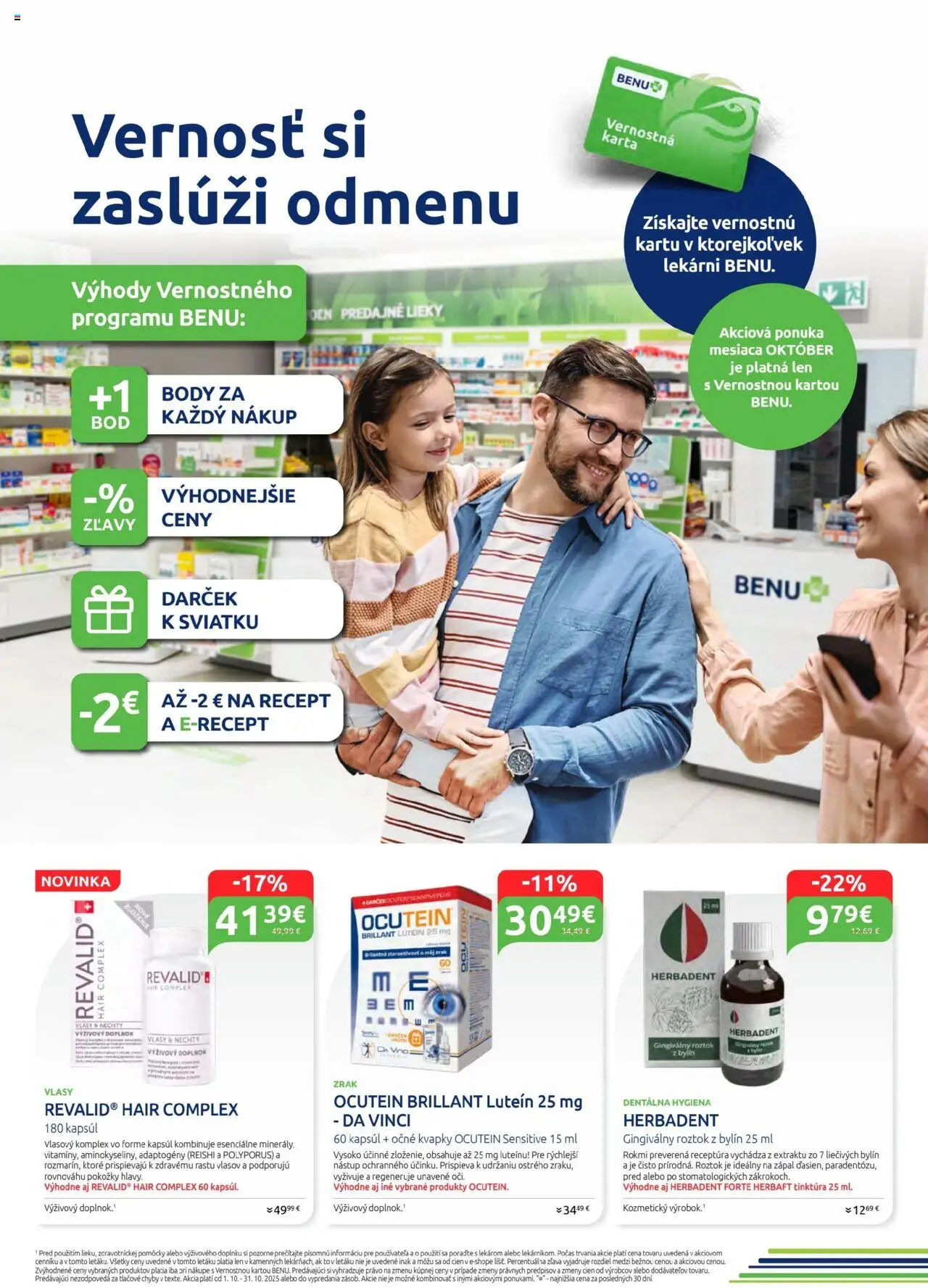 Nové BENU Lekáreň akcie – leták je platný od 01.10.2025 | Strana: 9