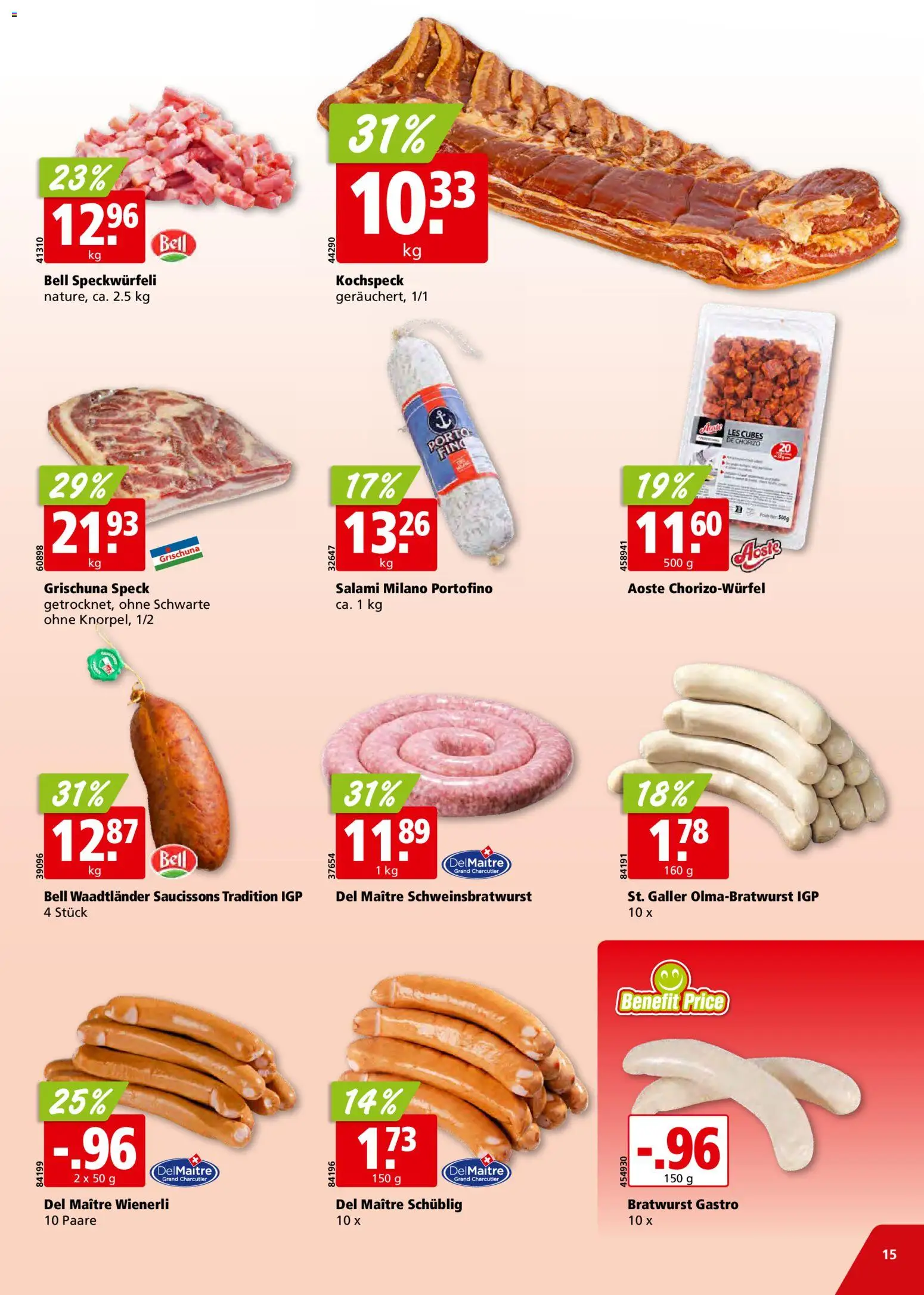 Aligro Aktionen – gültig ab 15.12.2025 | Seite: 15 | Produkte: Salami