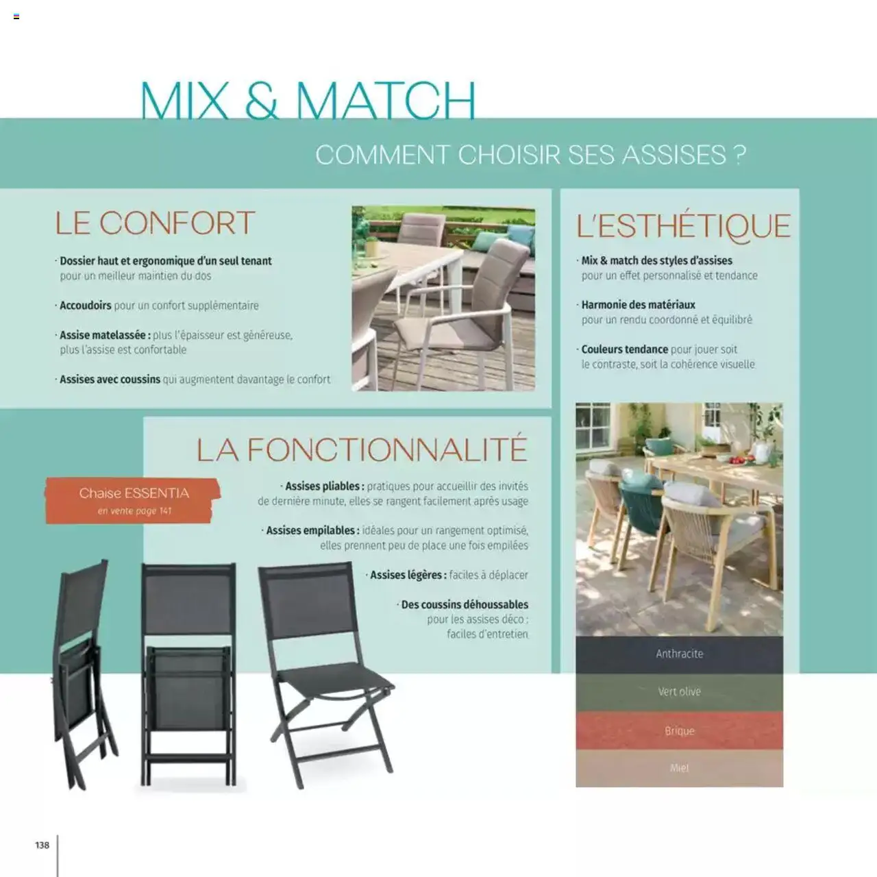  | Page: 138 | Produits: Olive, Miel, Chaise