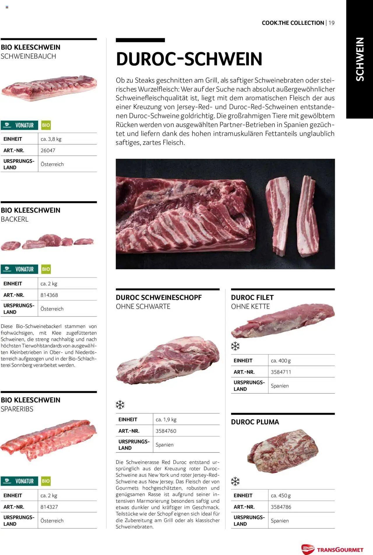 Transgourmet Cook Look-Book gültig ab 01.09.2023 | Seite: 19 | Produkte: Grill