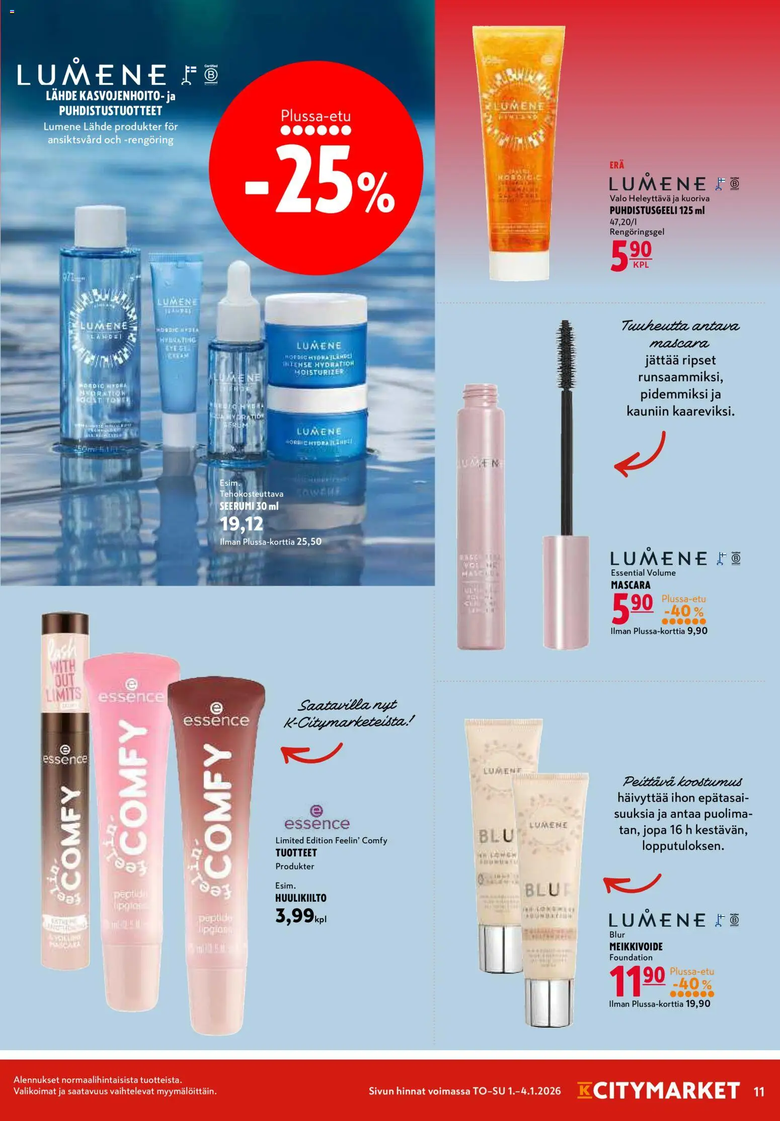 K-Citymarket tarjoukset – voimassa 01.01.2026 alkaen | Sivu: 11