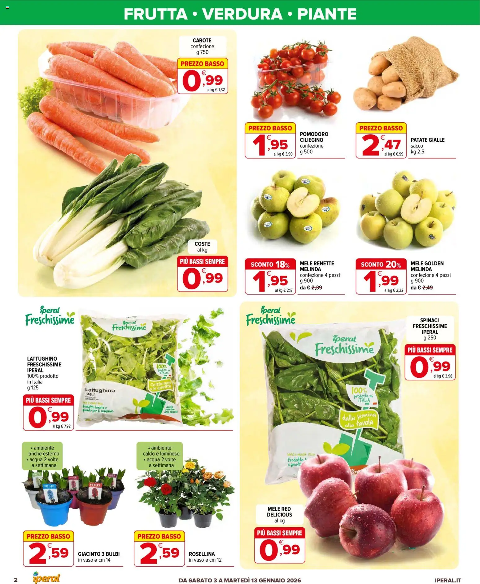 Volantino Iperal del 03.01.2026 | Pagina: 2