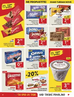 DOMAĆICA ČAJNO PECIVO, razne vrste, Kraš, 275g-300g - Pregled kataloga iz trgovine Konzum, vrijedi od 12.11.2025 | Stranica: 26