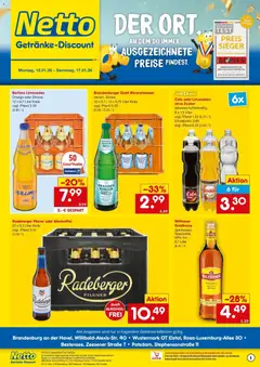 Netto Marken-Discount prospekt Potsdam	 ab 12.01.2026 gültig