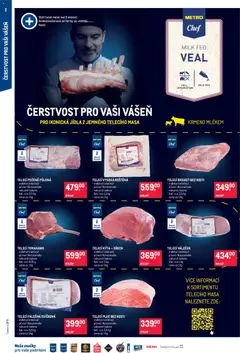 Náhled letáku Makro leták - Gastronomie od 25.03.2026 | Strana: 2 | Produkty: Plec bez kosti, Kýta, Váleček