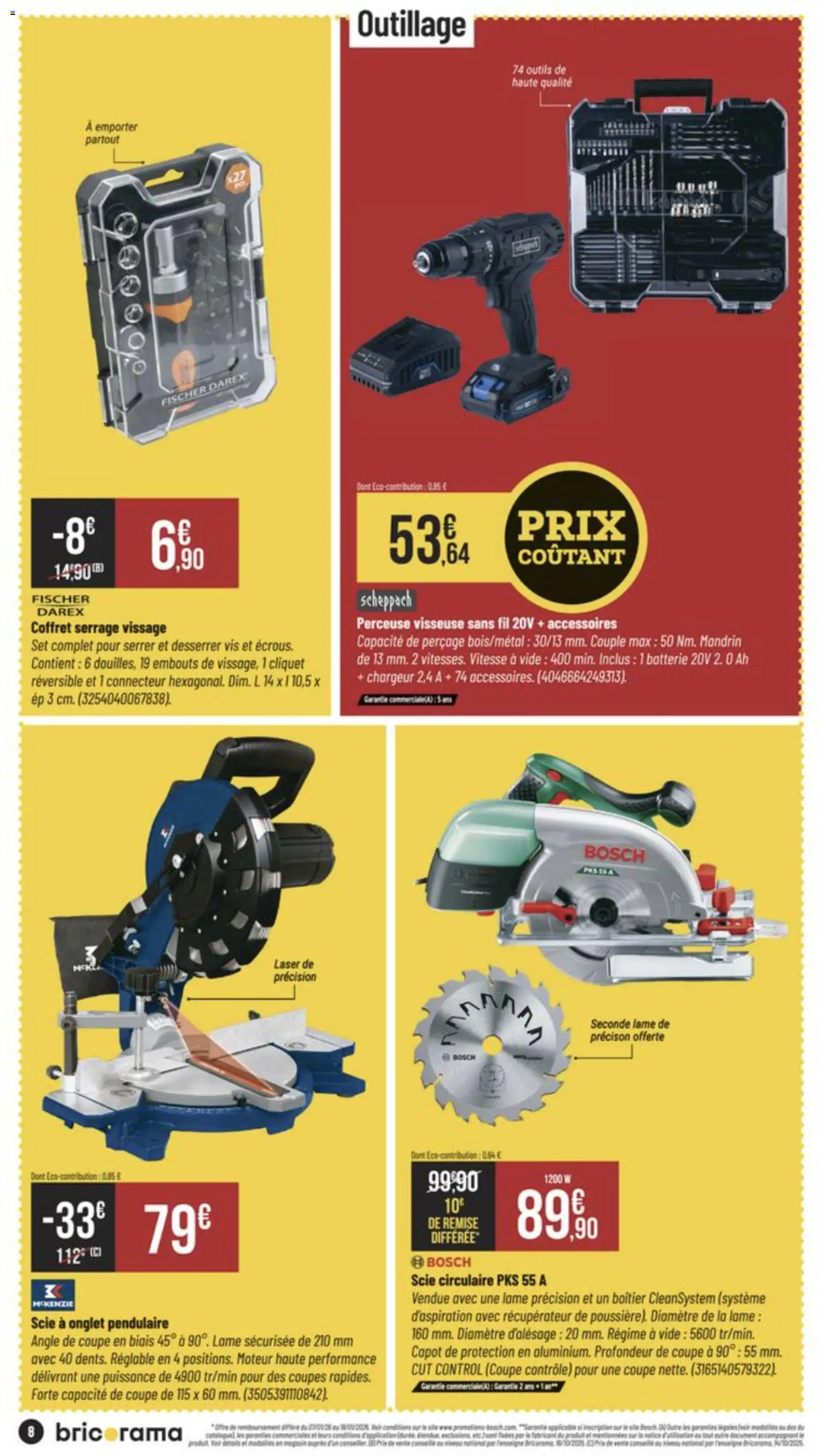 {H1} | Page: 8 | Produits: Perceuse, Scie circulaire, Perceuse Visseuse, Batterie