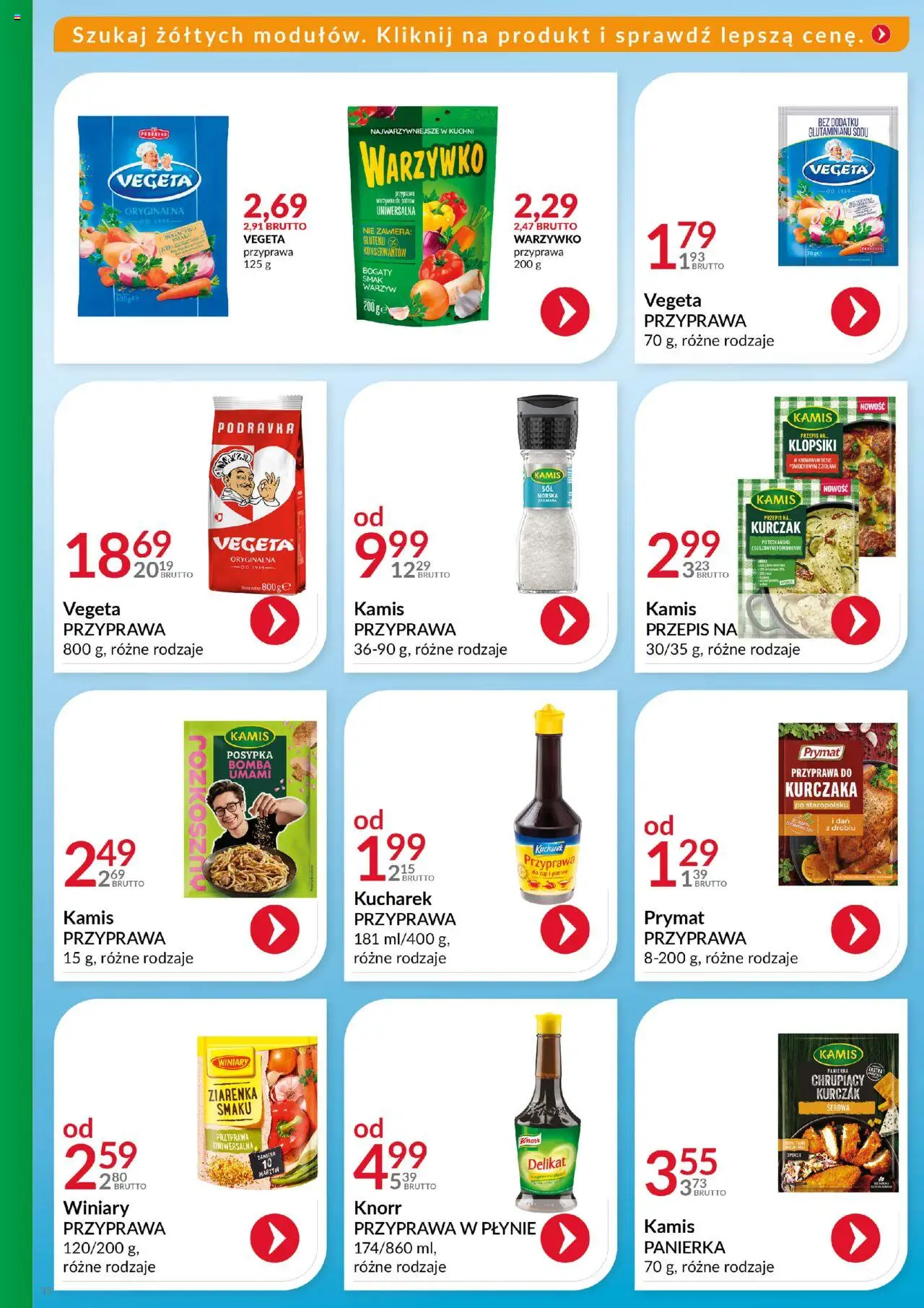 Eurocash Gazetka - Katalog Artykułów Spożywczych od 21.09.2025 | Strona: 35 | Produkty: Kurczak, Klopsiki