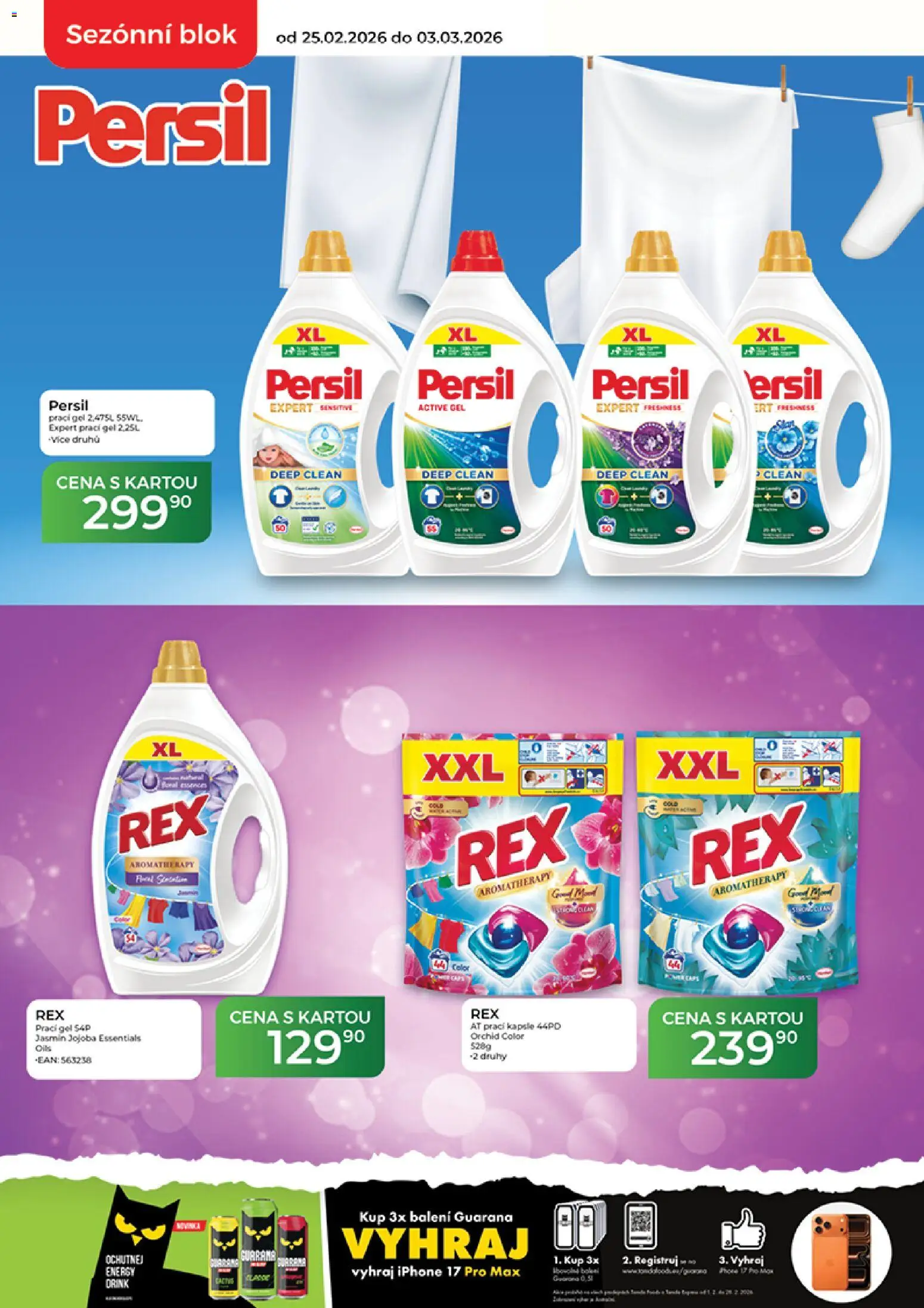 Tamda Foods leták od 25.02.2026 | Strana: 8 | Produkty: Prací gel, Kapsle, Iphone, Blok