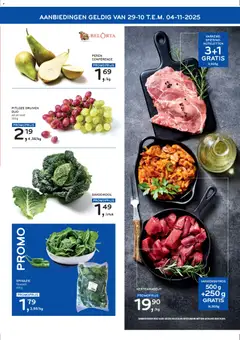 Alvo folder - Voorbeeld van een folder van Alvo, geldig van 22.10.2025 | Pagina: 5 | Producten: Sós kalács, Druiven, Spinazie, Koteletten