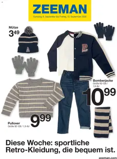 Zeeman Prospekt 	 ab 06.09.2025 gültig