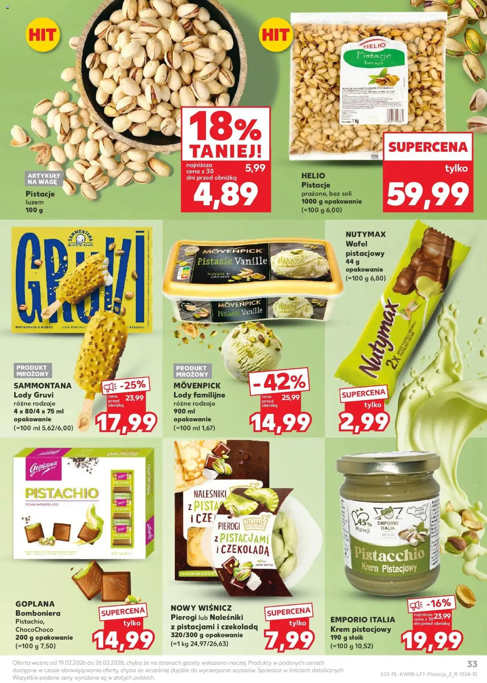 Kaufland Polsko leták od 19.02.2026 | Strana: 33 | Produkty: Krém