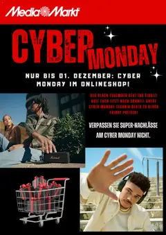 Media Markt - Cyber Monday ab 01.12.2025 gültig