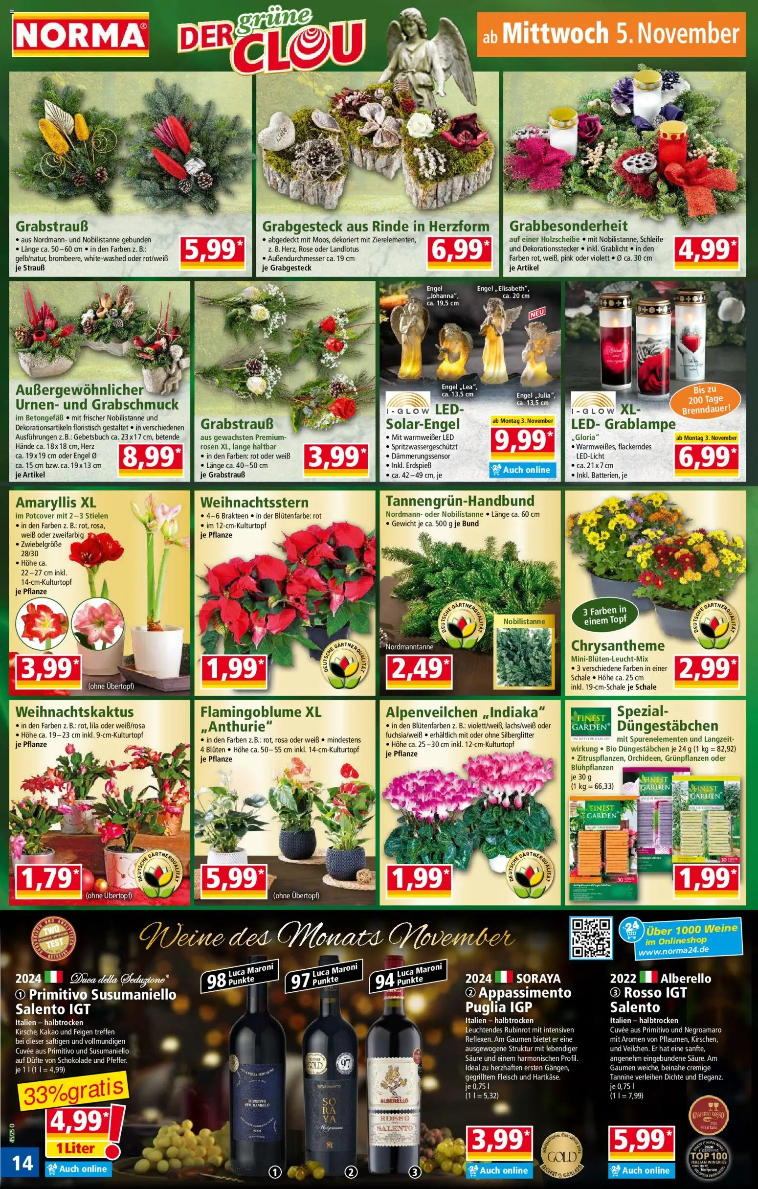 Norma Prospekt 	 – gültig ab 03.11.2025 | Seite: 14 | Produkte: Top, Gewicht, Schokolade, Fleisch