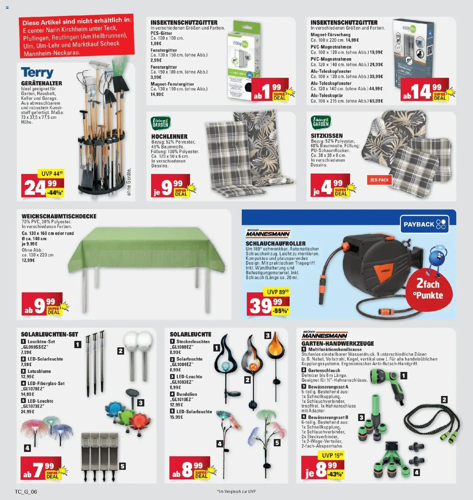 Edeka prospekt Göppingen	 – gültig ab 12.04.2026 | Seite: 34 | Produkte: Solarleuchte, Hose