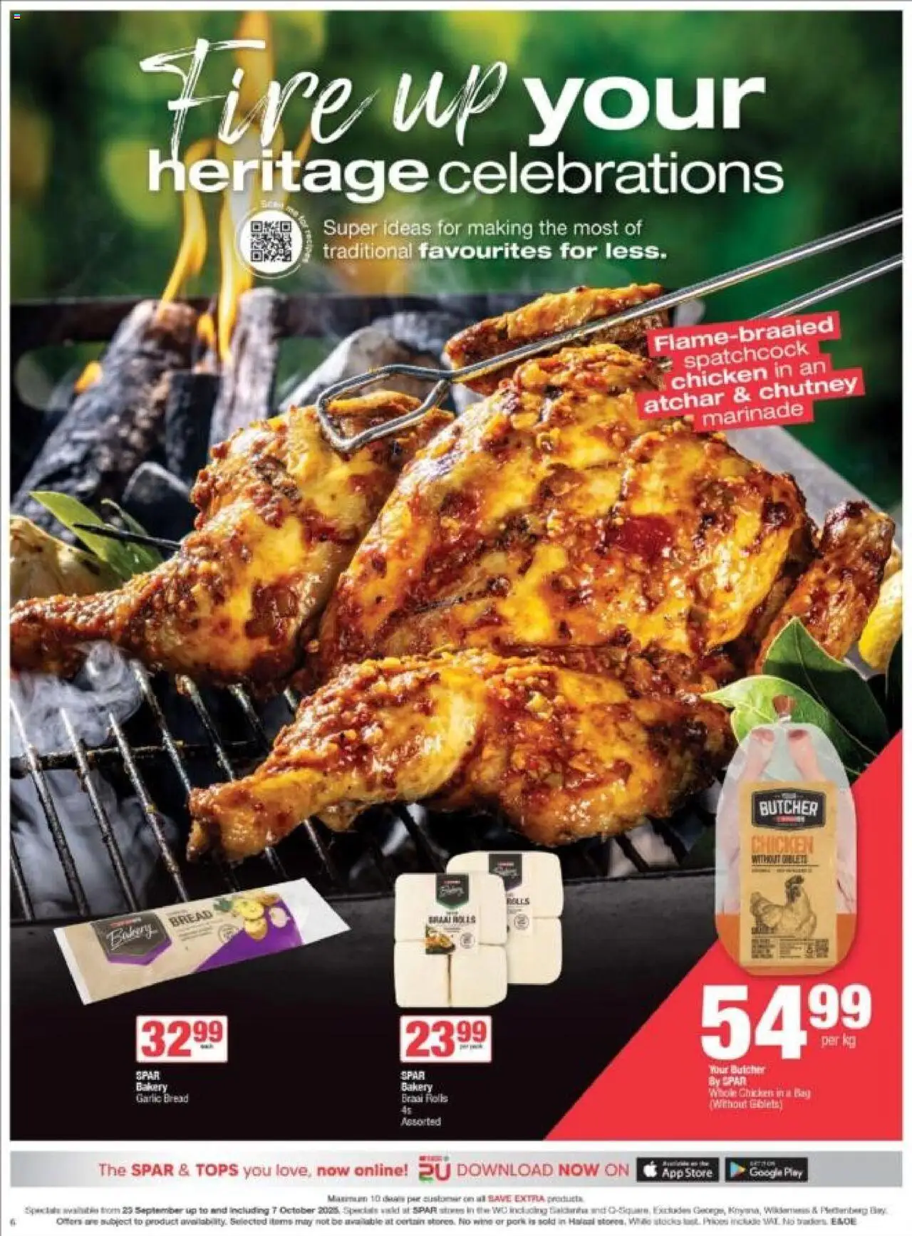 New Spar catalogue – valid from 23.09.2025 | Page: 6 | Products: Chutney, Bread, Atchar, Marinade