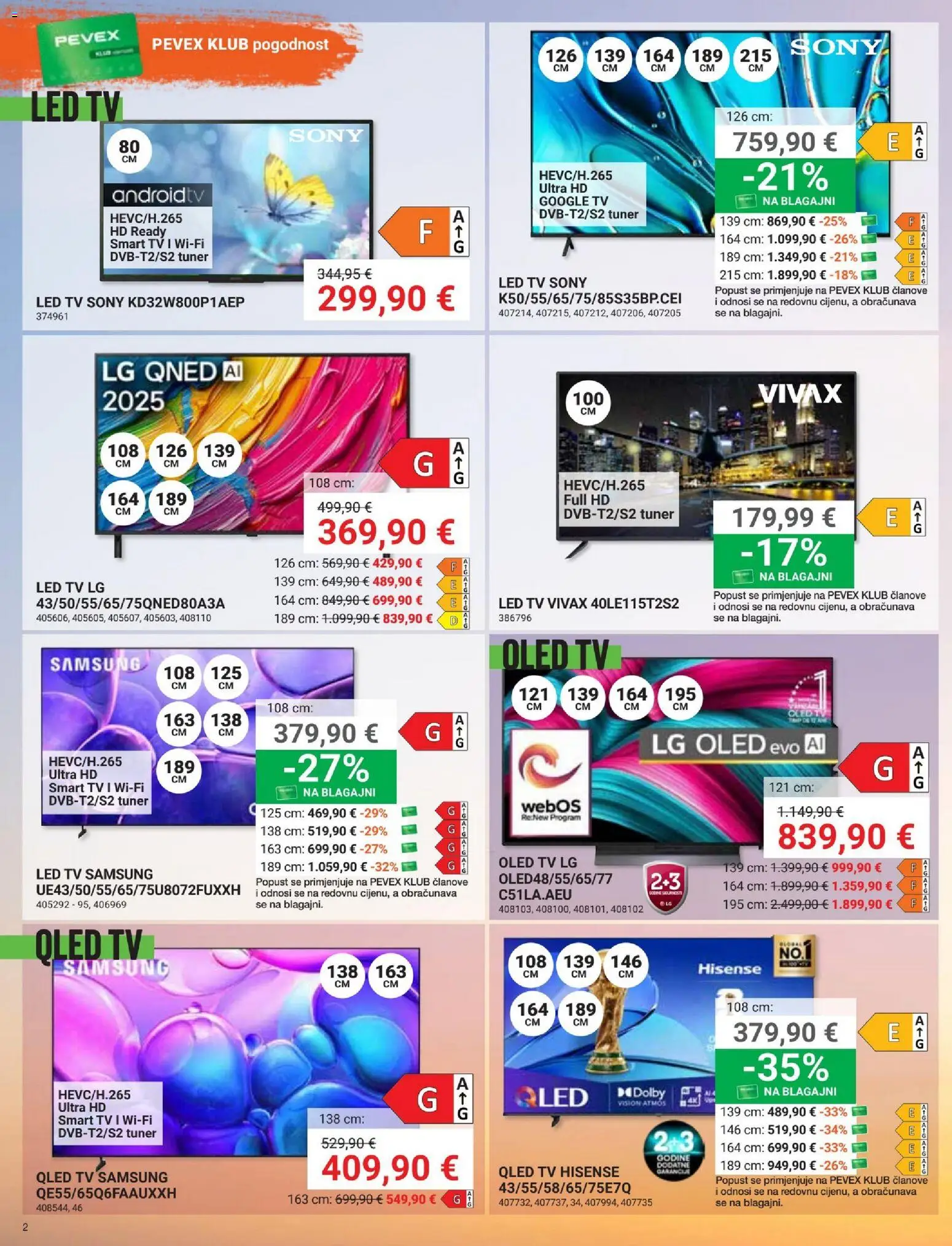 Pevex katalog | vrijedi od 03.04.2026 | Stranica: 2