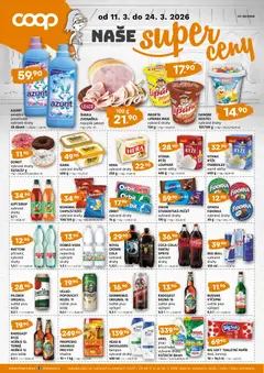 Náhled letáku Trefa leták - COOP naše super ceny od 11.03.2026