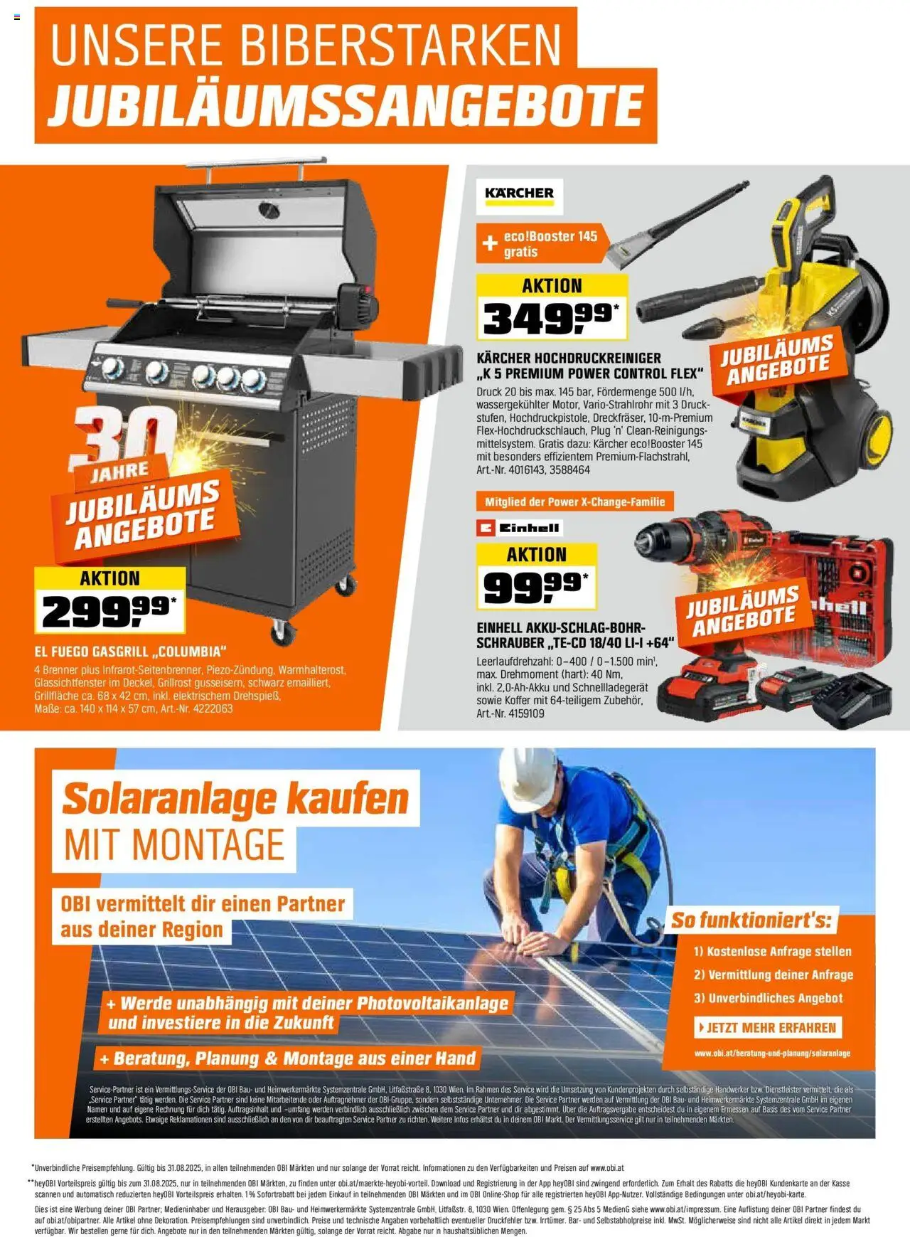 OBI Flugblatt gültig ab 31.07.2025 | Seite: 22 | Produkte: Koffer