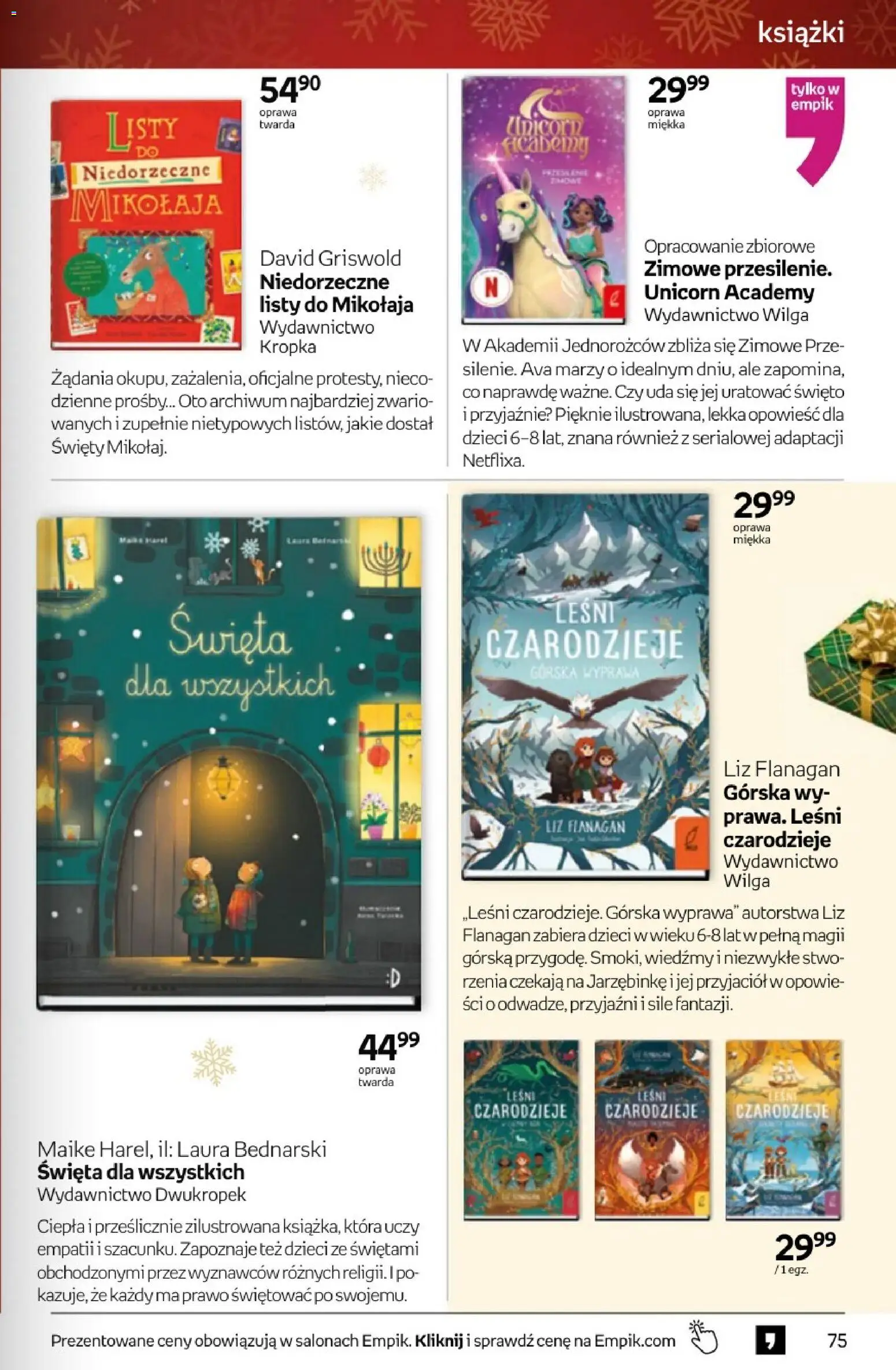 Empik promocje - Tom kultury Książki od 12.11.2025 | Strona: 75 | Produkty: Książki