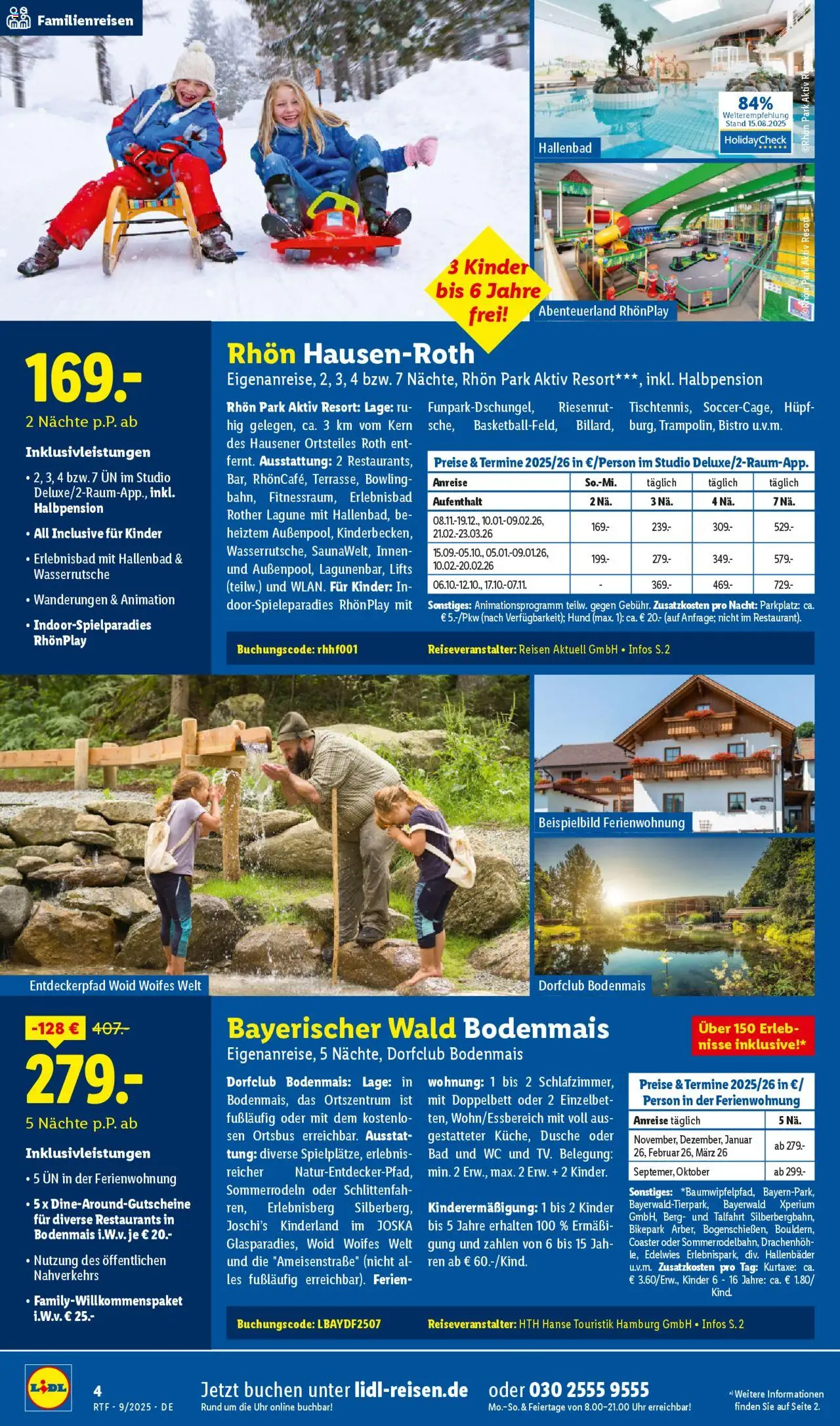 Lidl - Themenprospekt – gültig ab 13.09.2025 | Seite: 4 | Produkte: Doppelbett, Bad, Dusche, Uhr