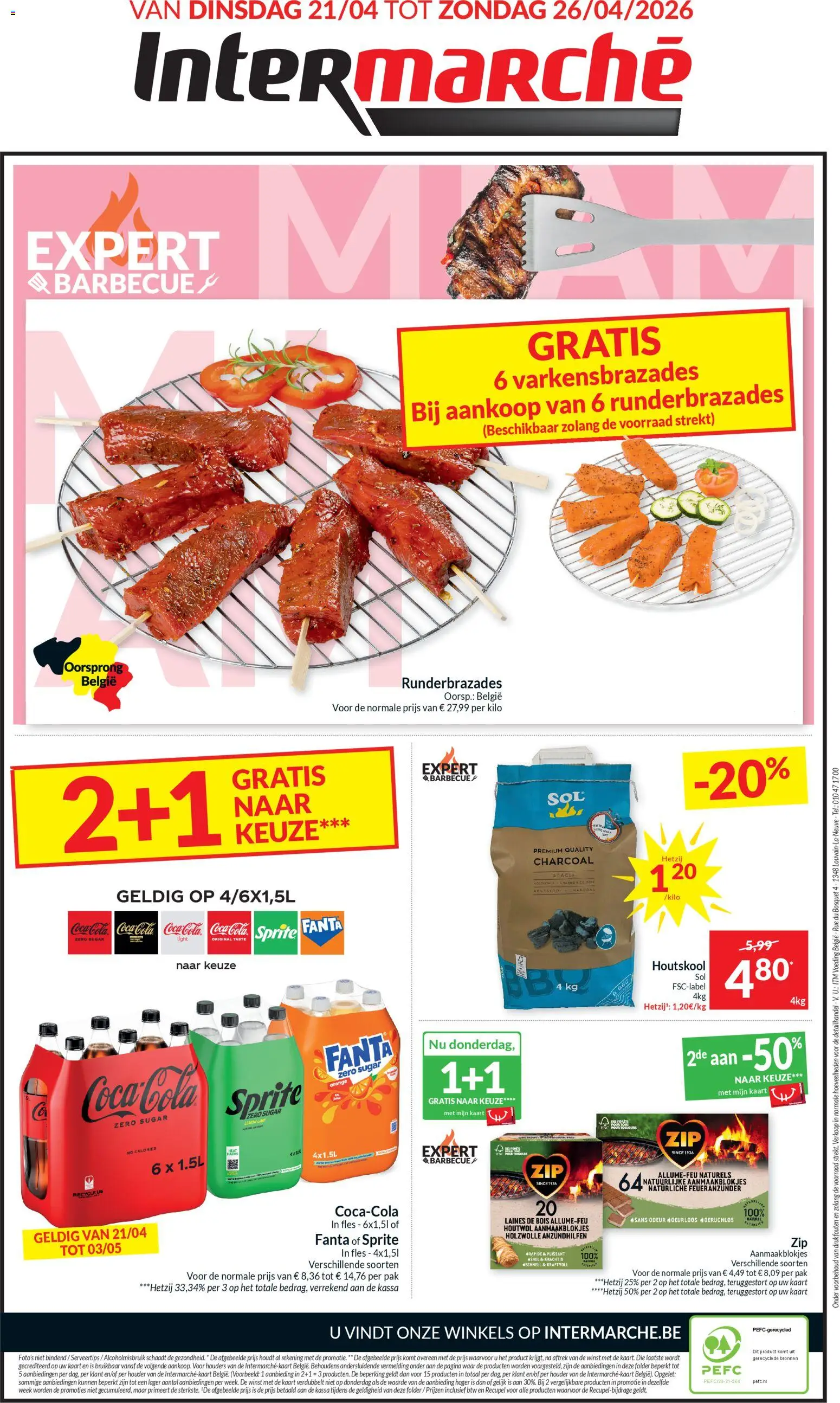 {H1} | Pagina: 14 | Producten: Fles, Coca Cola, Sprite, Kaart