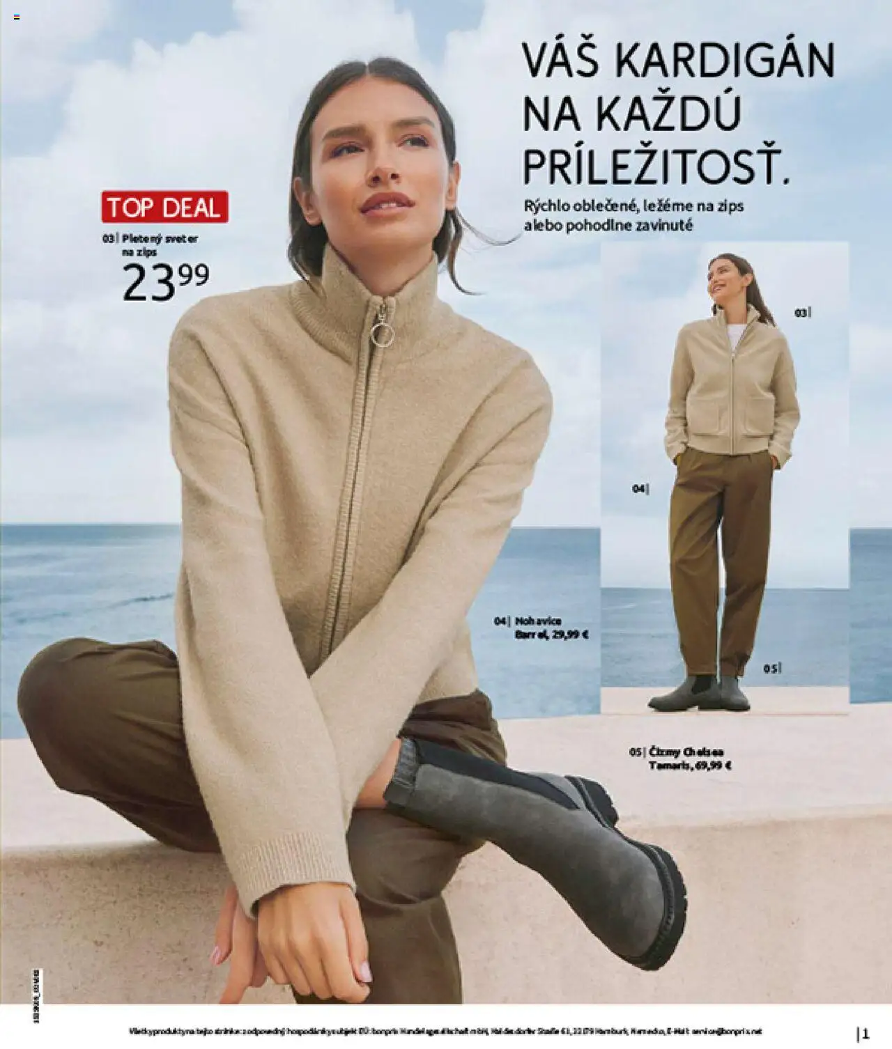 Nové Bonprix akcie – leták je platný od 23.09.2025 | Strana: 3 | Produkty: Čižmy