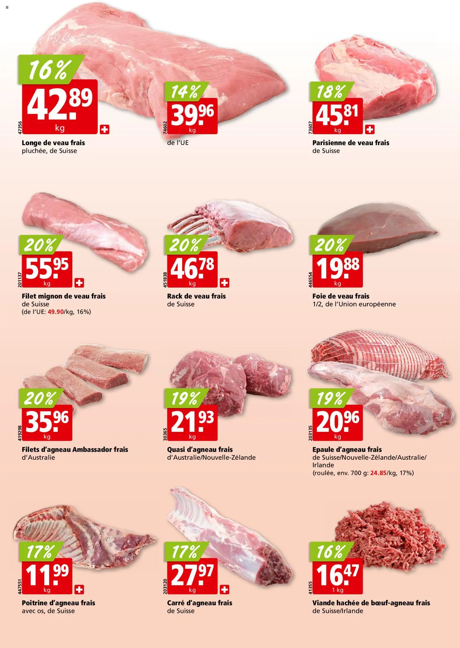 Aligro Aktionen Chavannes, Matran, Genève, Sion – gültig ab 10.11.2025 | Seite: 8