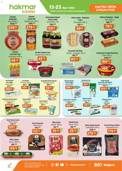 13.03.2026 tarihinden itibaren geçerli olan Hakmar Express kataloğu önizlemesi
