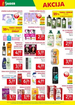 Jager katalog akcije – veljaven od 11.03.2026 | Stran: 14 | Izdelki: Plenice, Hrana za pse, Robčki, Brivnik