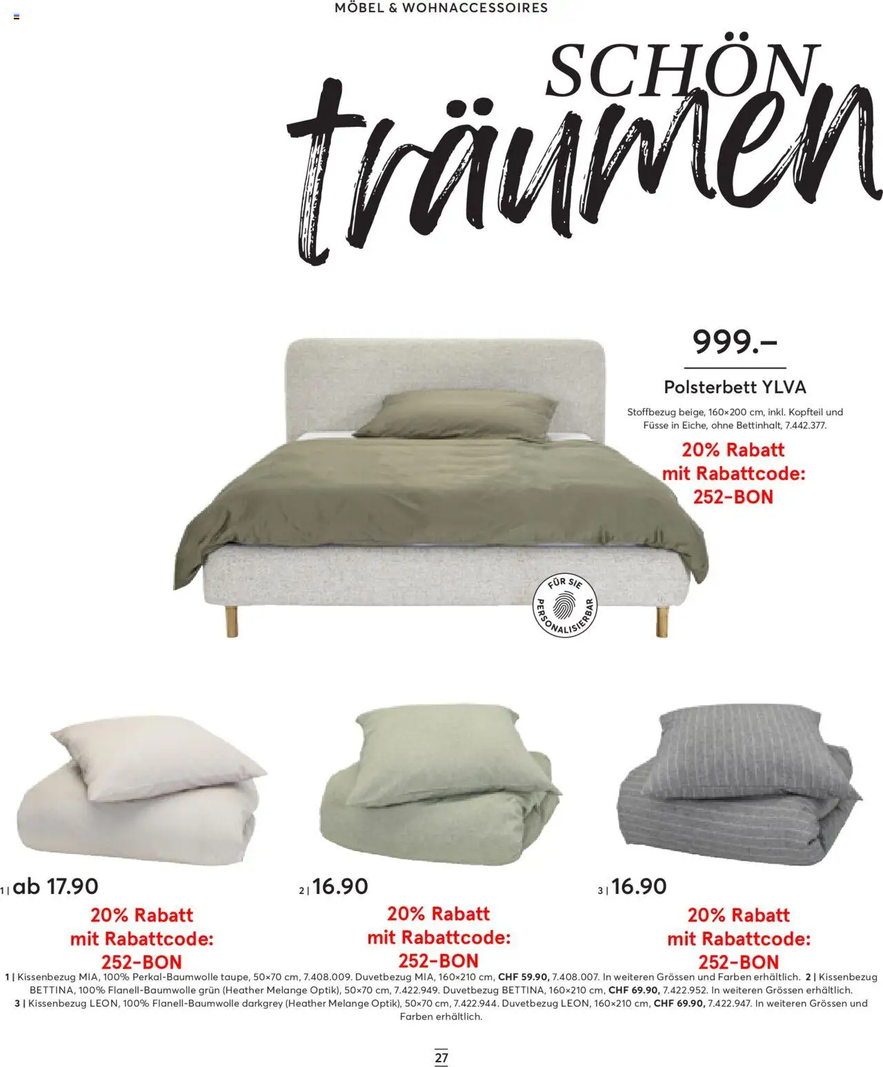 Livique Prospekt – gültig ab 24.09.2025 | Seite: 27 | Produkte: Polsterbett
