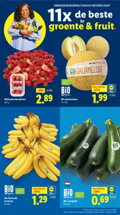  | Pagina: 2 | Producten: Courgette, Bananen, Aardbeien