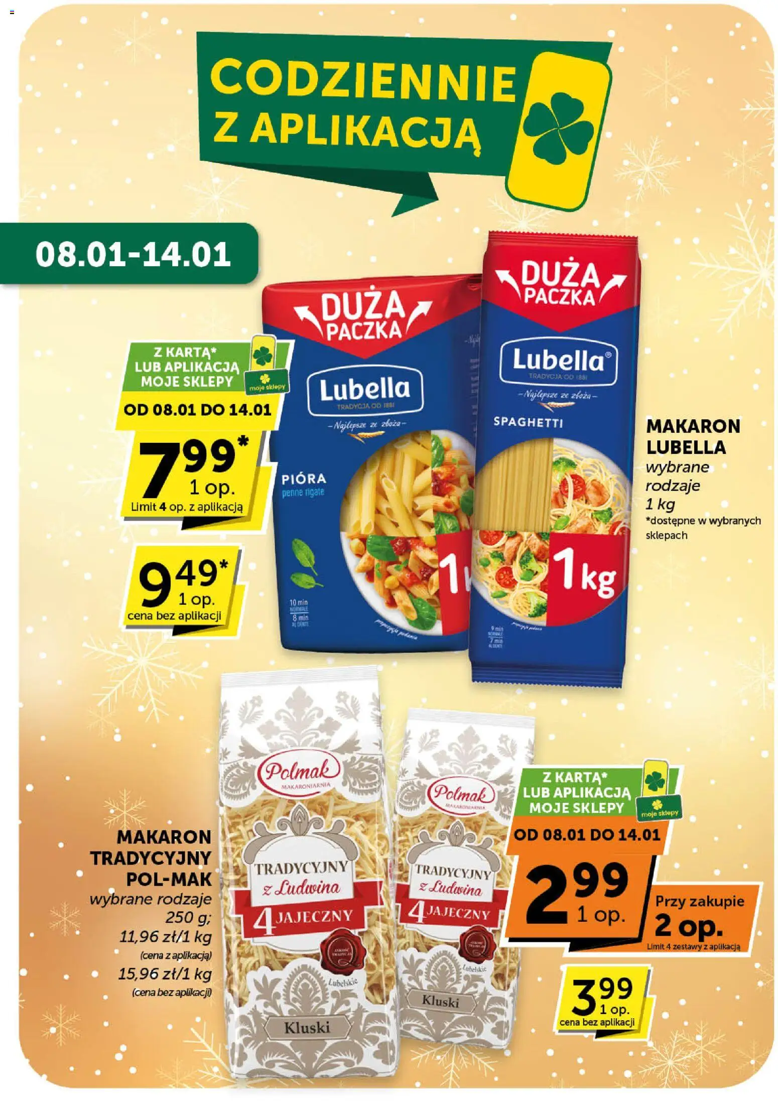 Euro Sklep Gazetka od 08.01.2026 | Strona: 11 | Produkty: Penne, Makaron