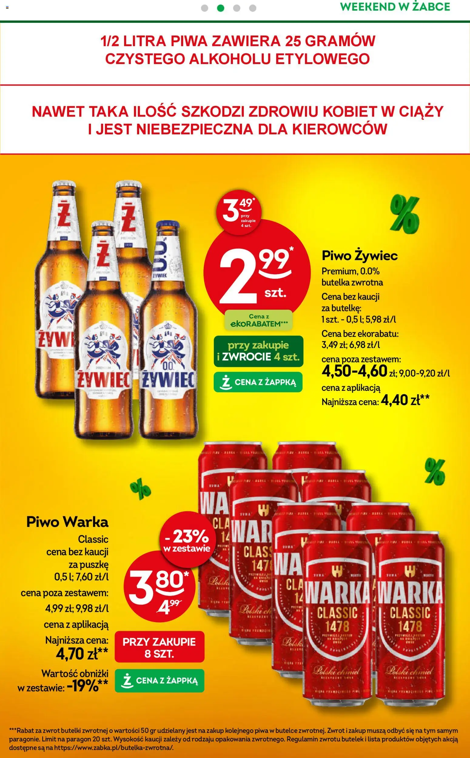 Żabka Gazetka - Weekendowe promocje od 23.01.2026 | Strona: 3