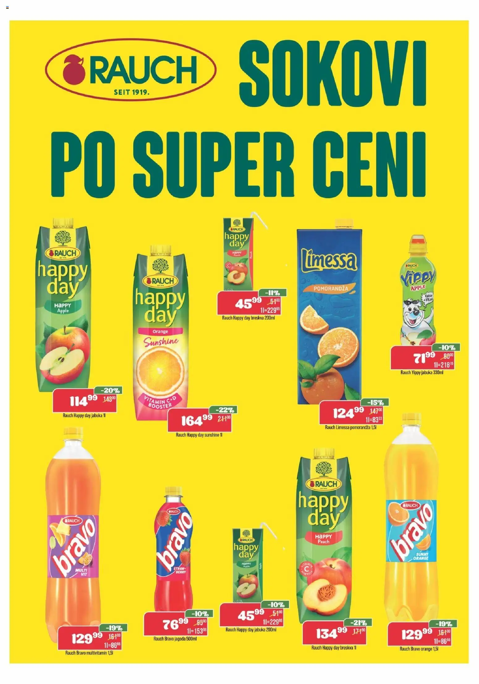 Europrom katalog - važi od 22.10.2025 | Strana: 3 | Proizvode: Jagoda, Pomorandza, Breskva
